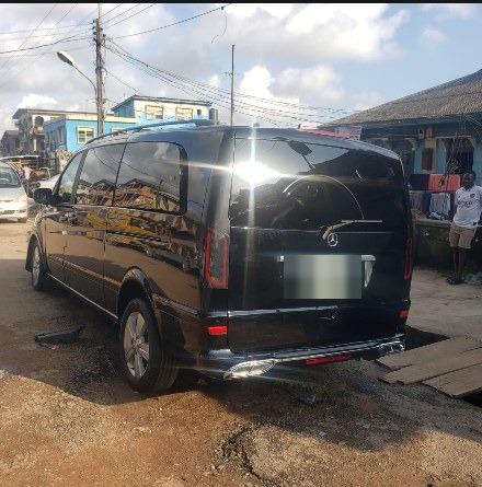 Mercedes-Benz V-Class with rear styling upgrade
